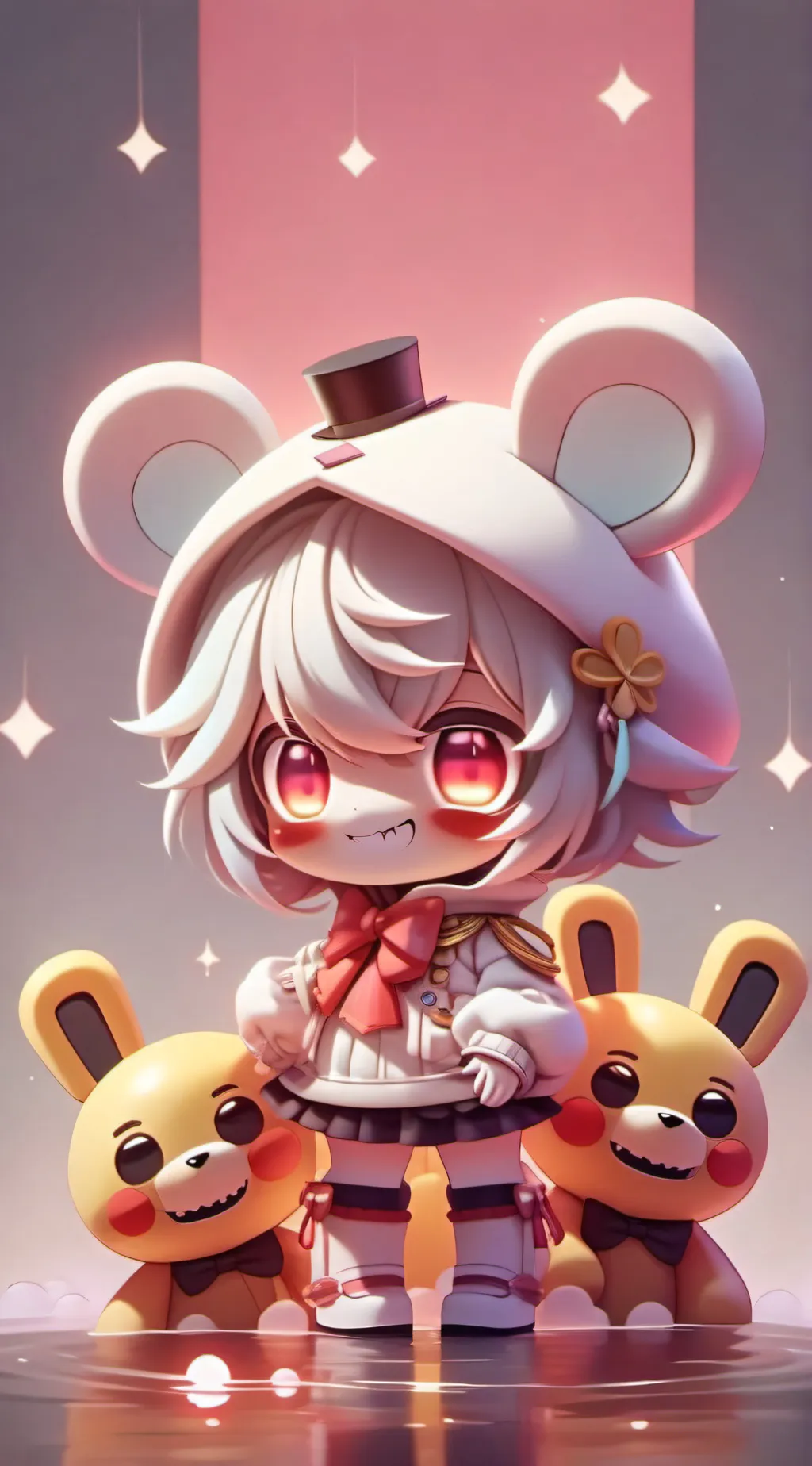 ai character: Moon isn’t a flea background