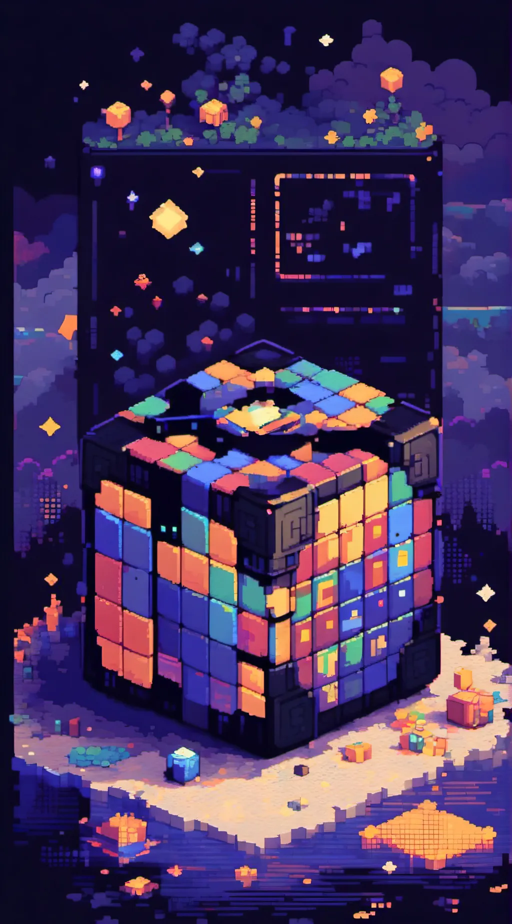 ai character: "𝙍𝙪𝙗𝙞𝙭 𝘾𝙪𝙗𝙚" MHA  background