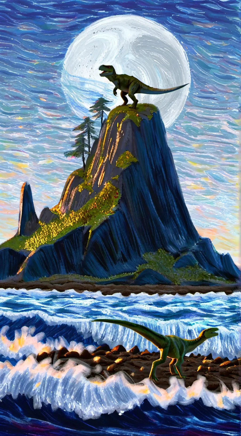 ai character: YOUR DINO PARK background