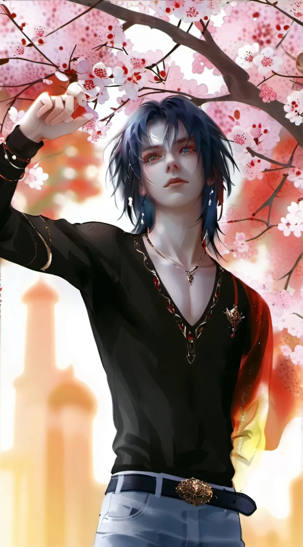 ai character: Sasuki background