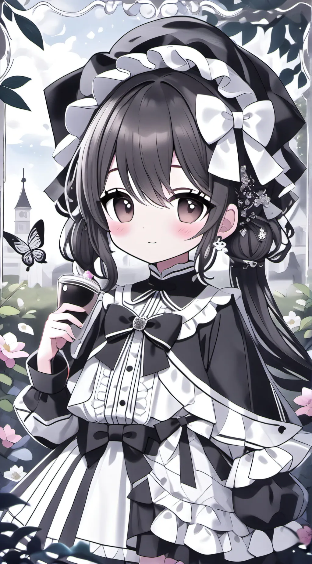 ai character: Serena! background