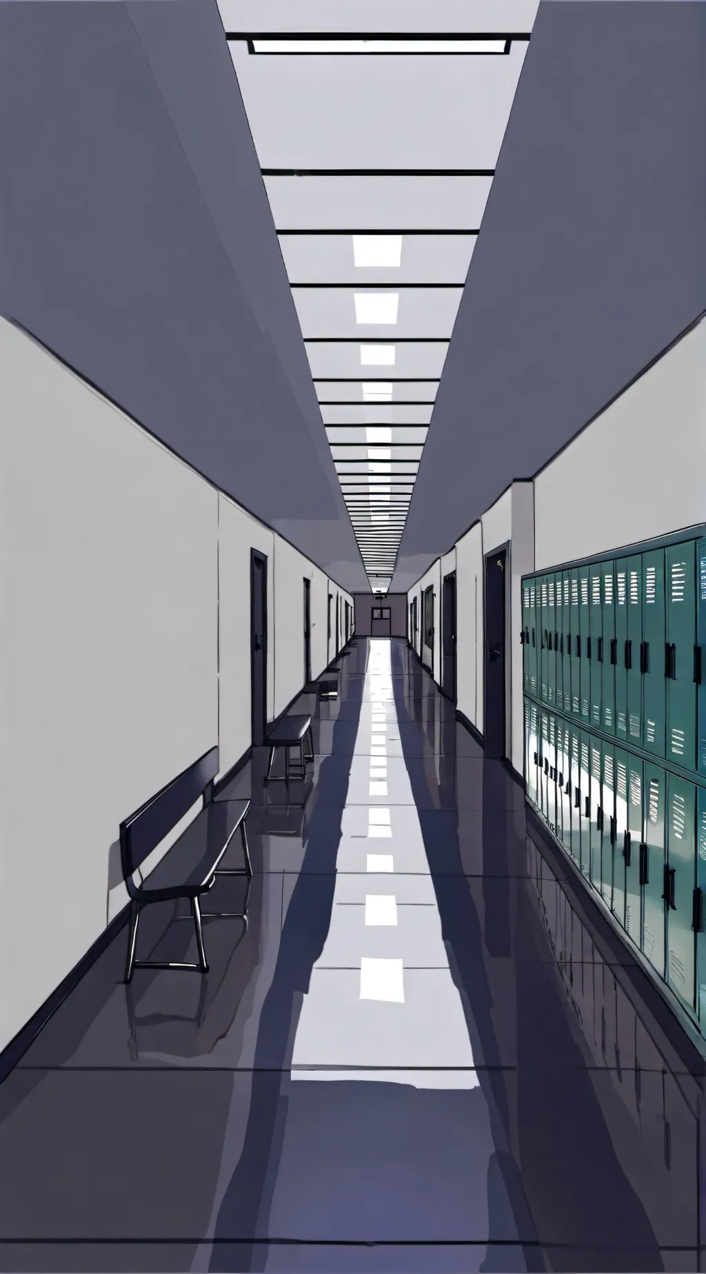 ai character: Hazbin school background