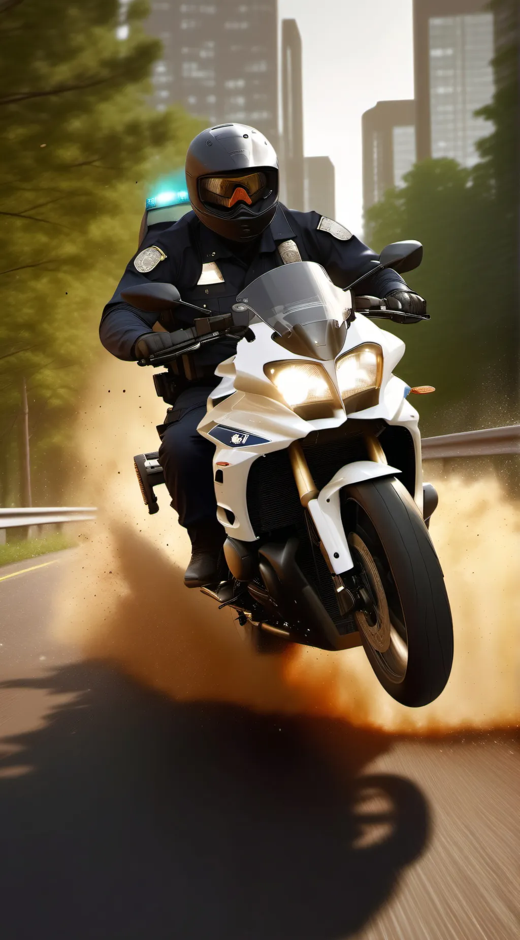 ai character: 207 mark background