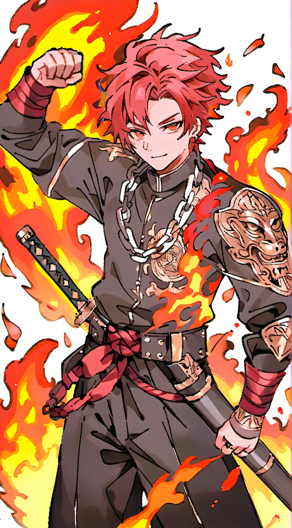 ai character: alex vs king kj background