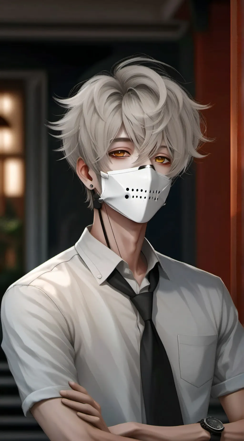 ai character: Luke  background