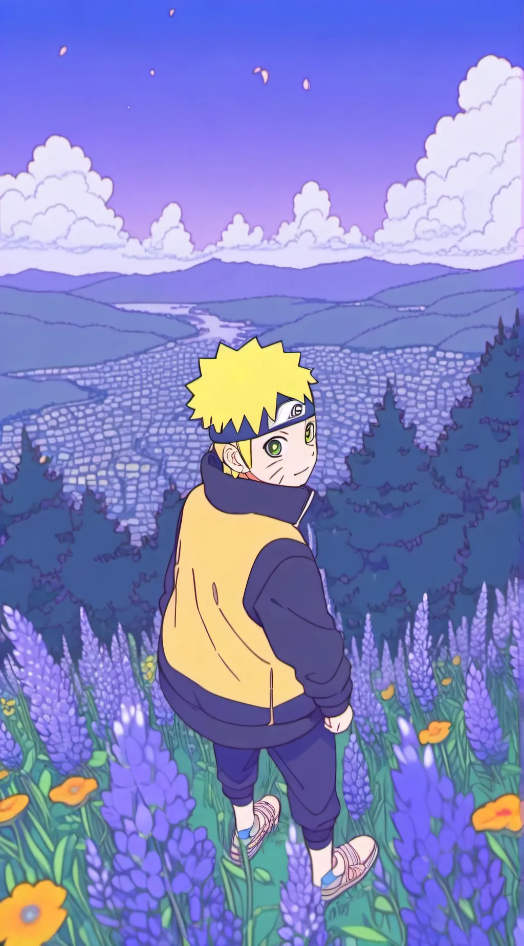 ai character: naruto world background