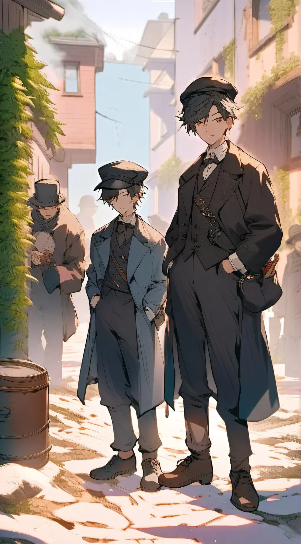 ai character: Benedict background