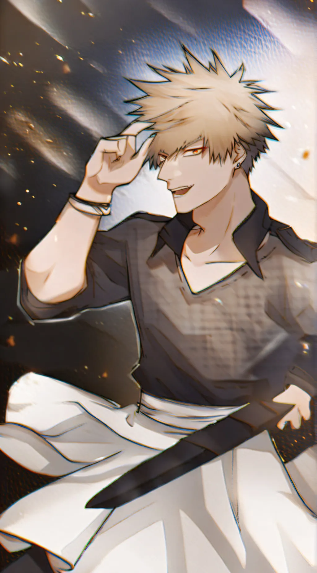 ai character: 😈👹😡💥bakugo💥😡👹😈 background