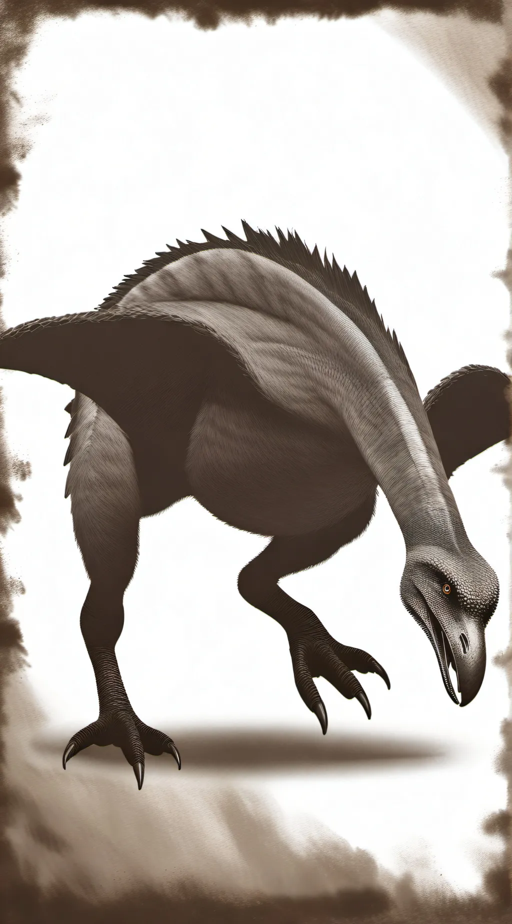 ai character: segnosaurus background