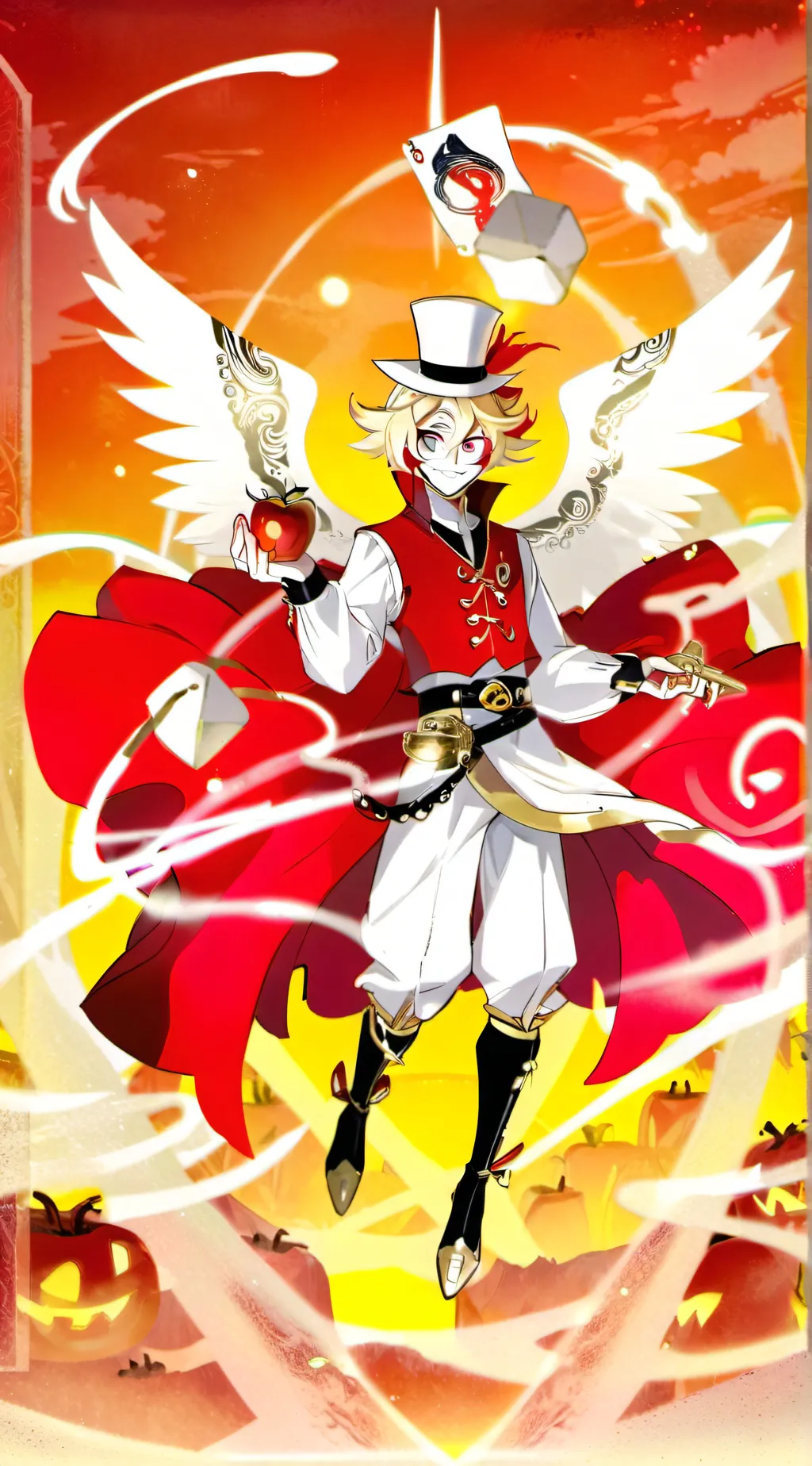 ai character: Lucifer background