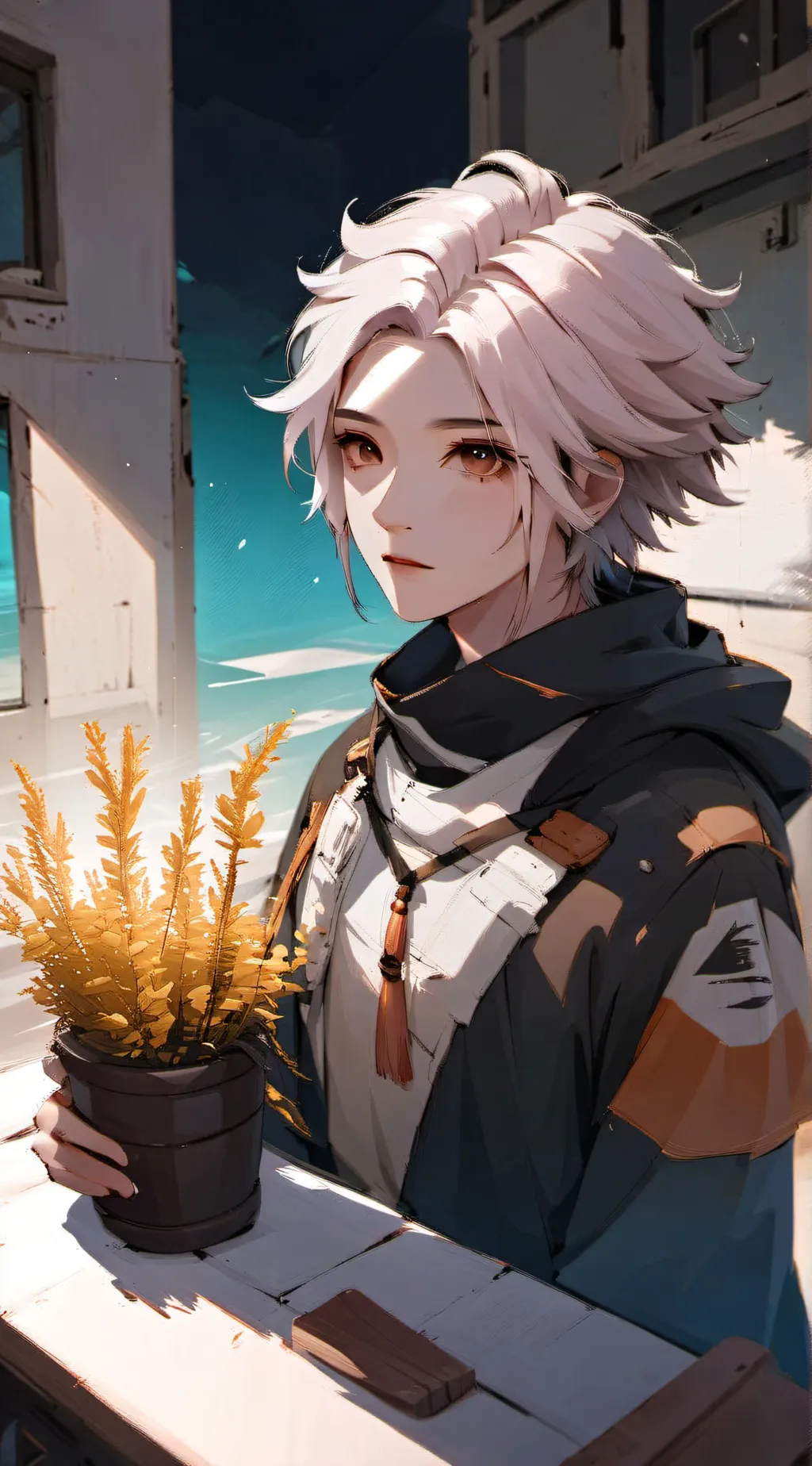 ai character: William (ex novio) background