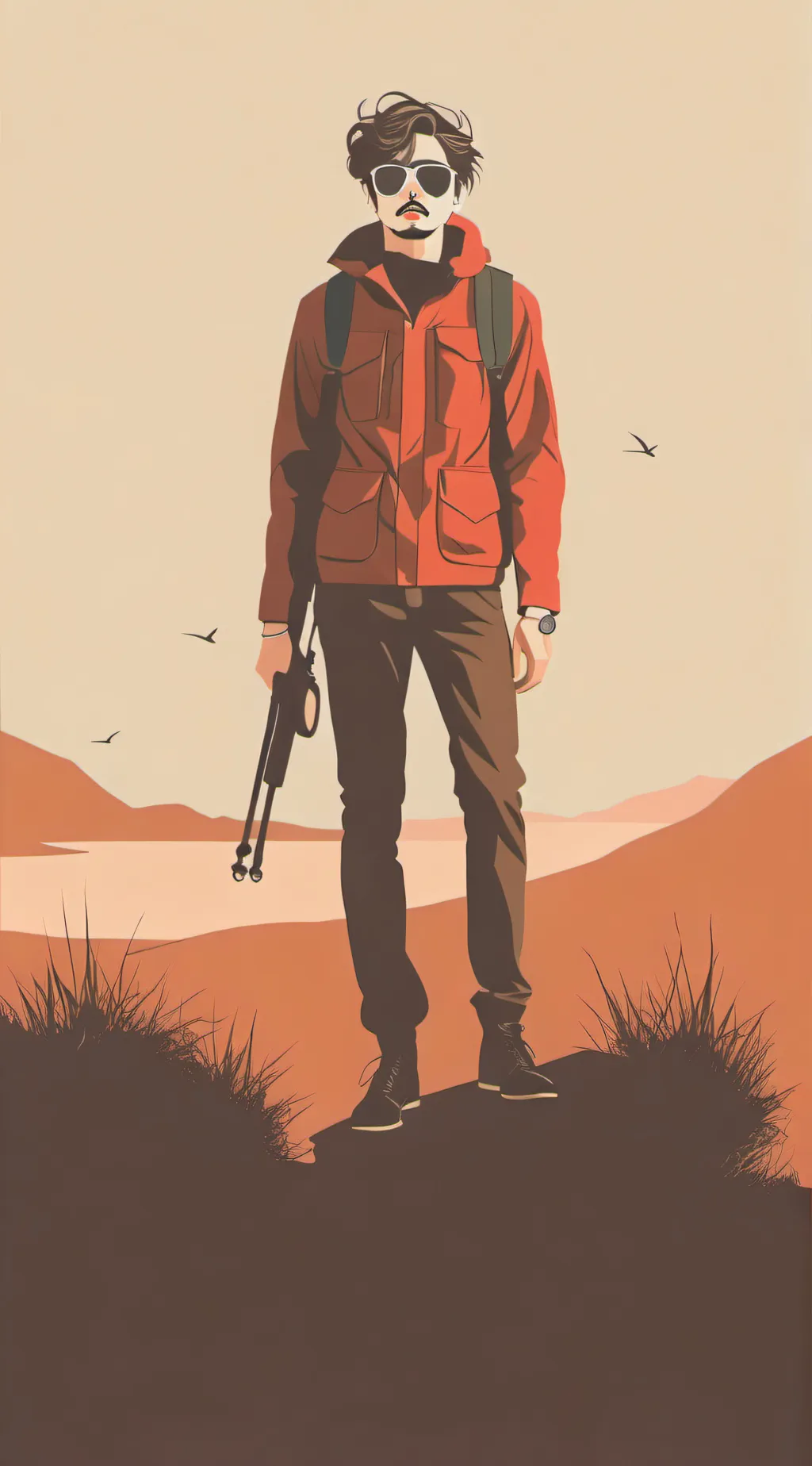 ai character: (im getting a pup! background