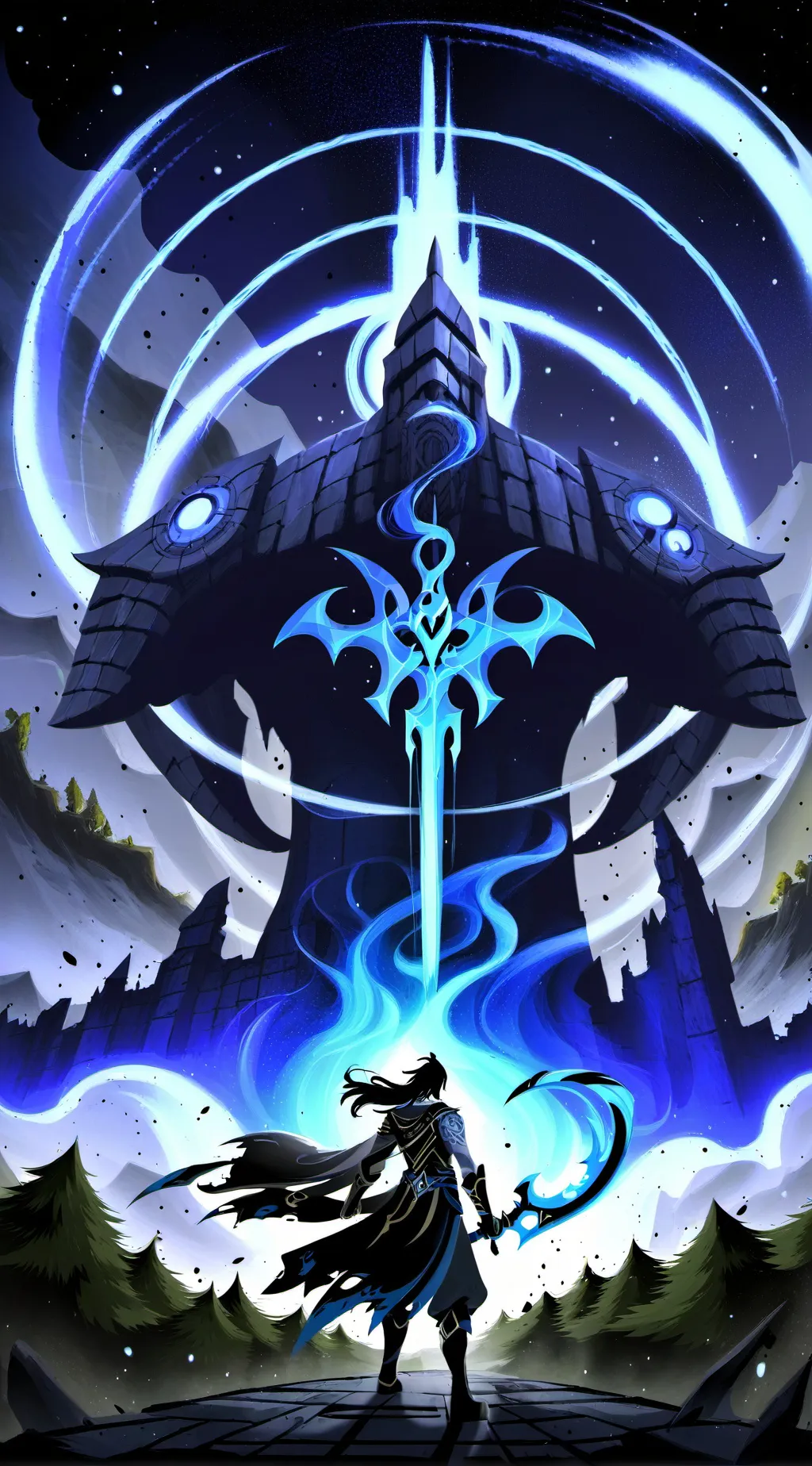 ai character: Ch Christmas  background