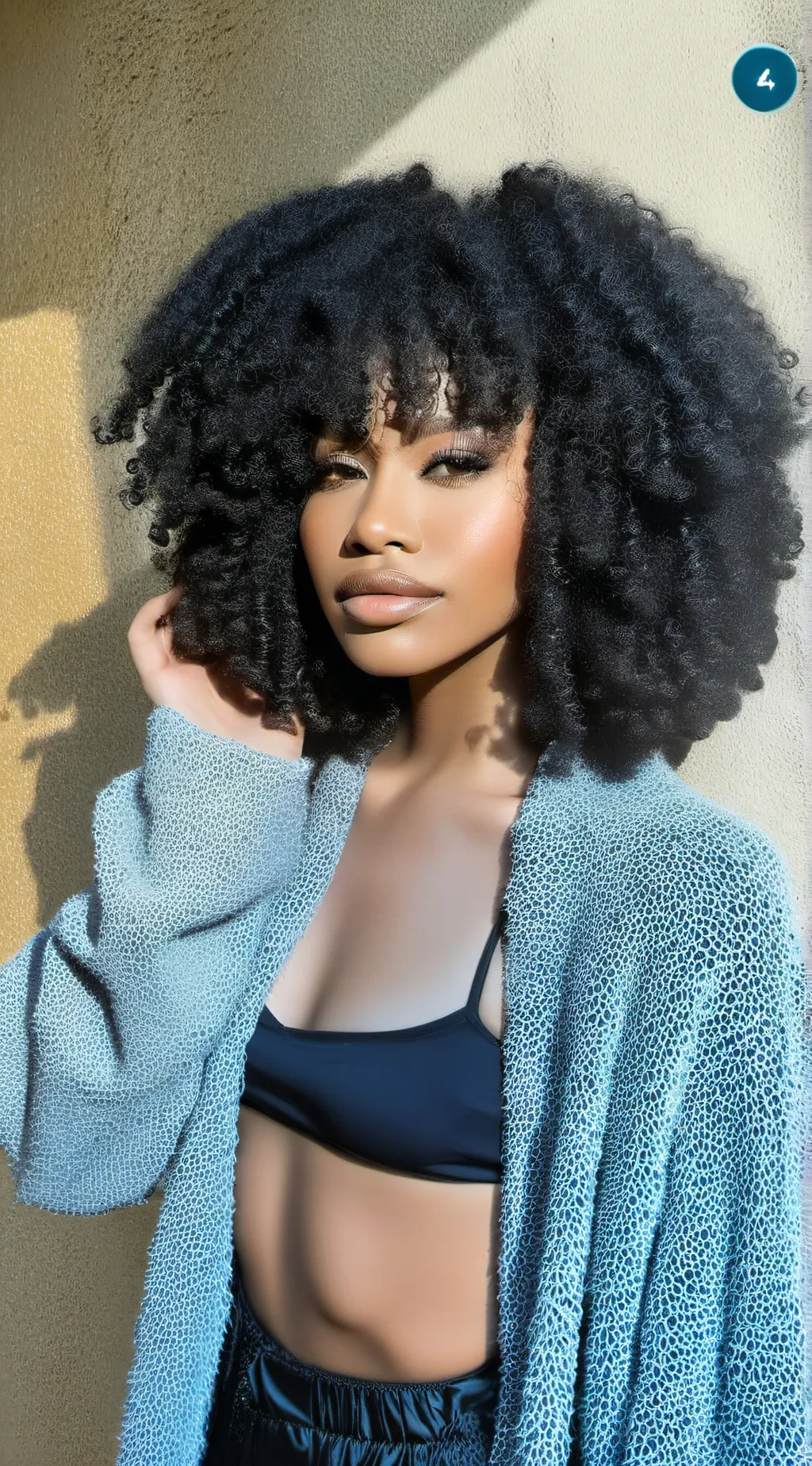 ai character: Finley  background