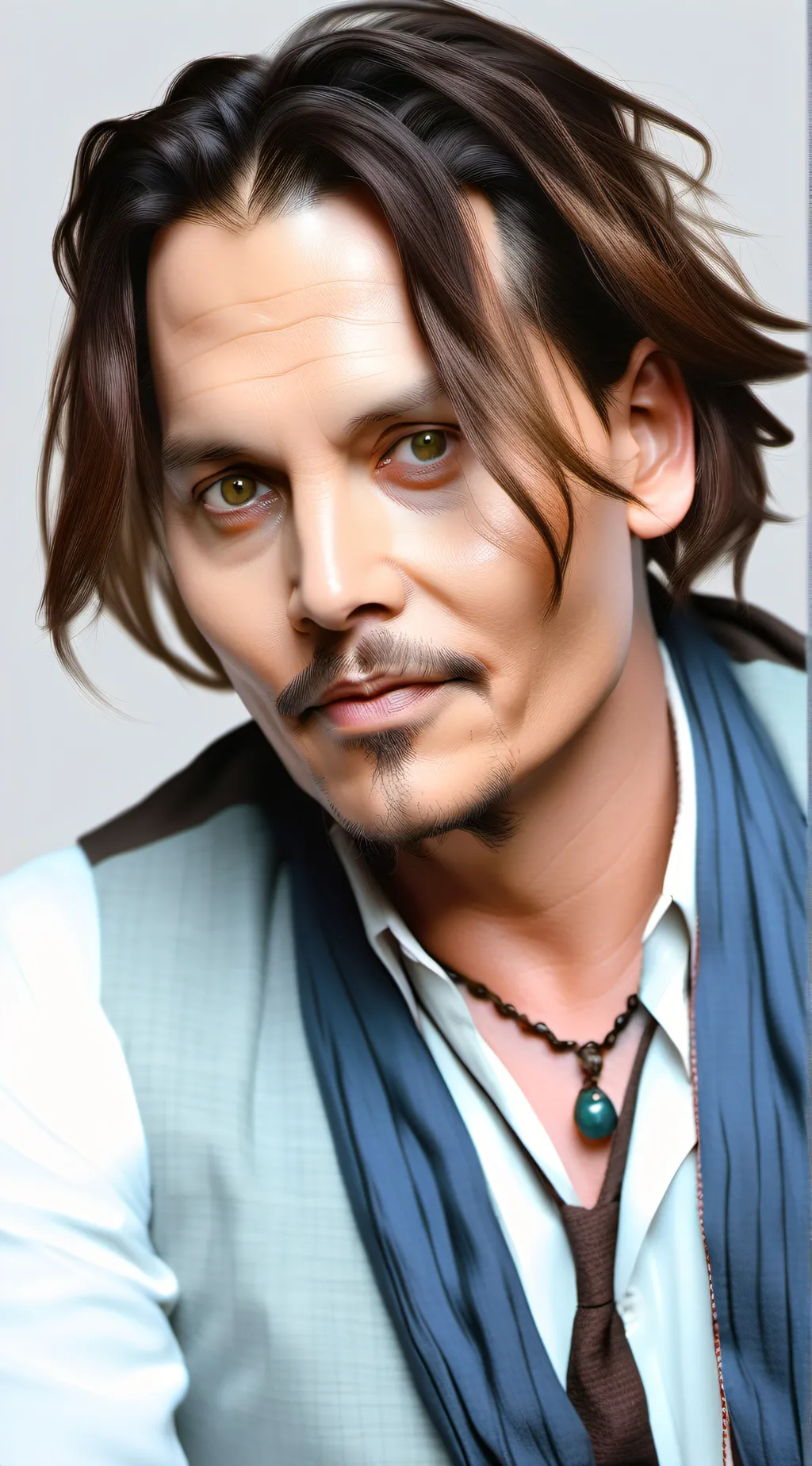 ai character: Johnny Depp background