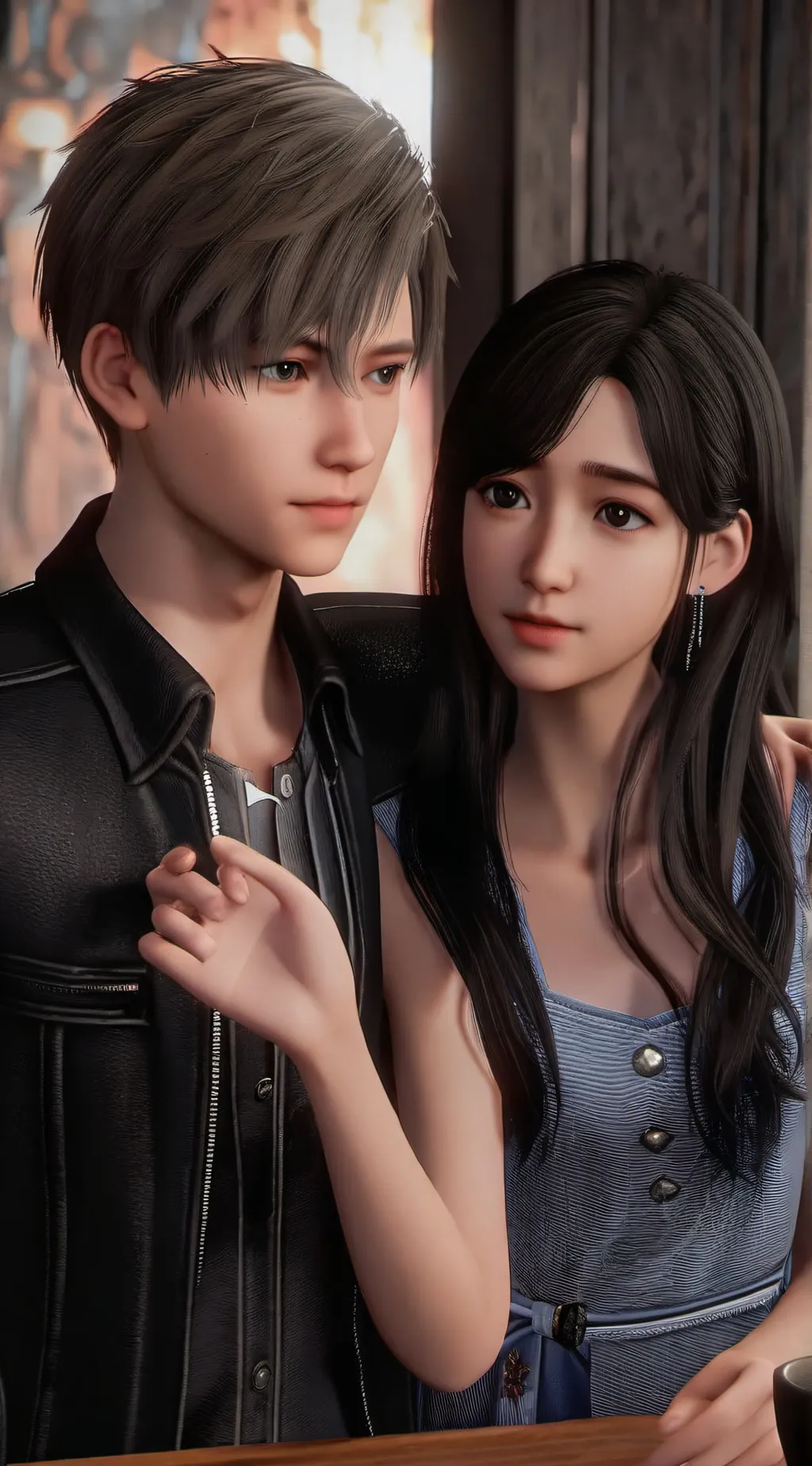 ai character: Jake and lily background