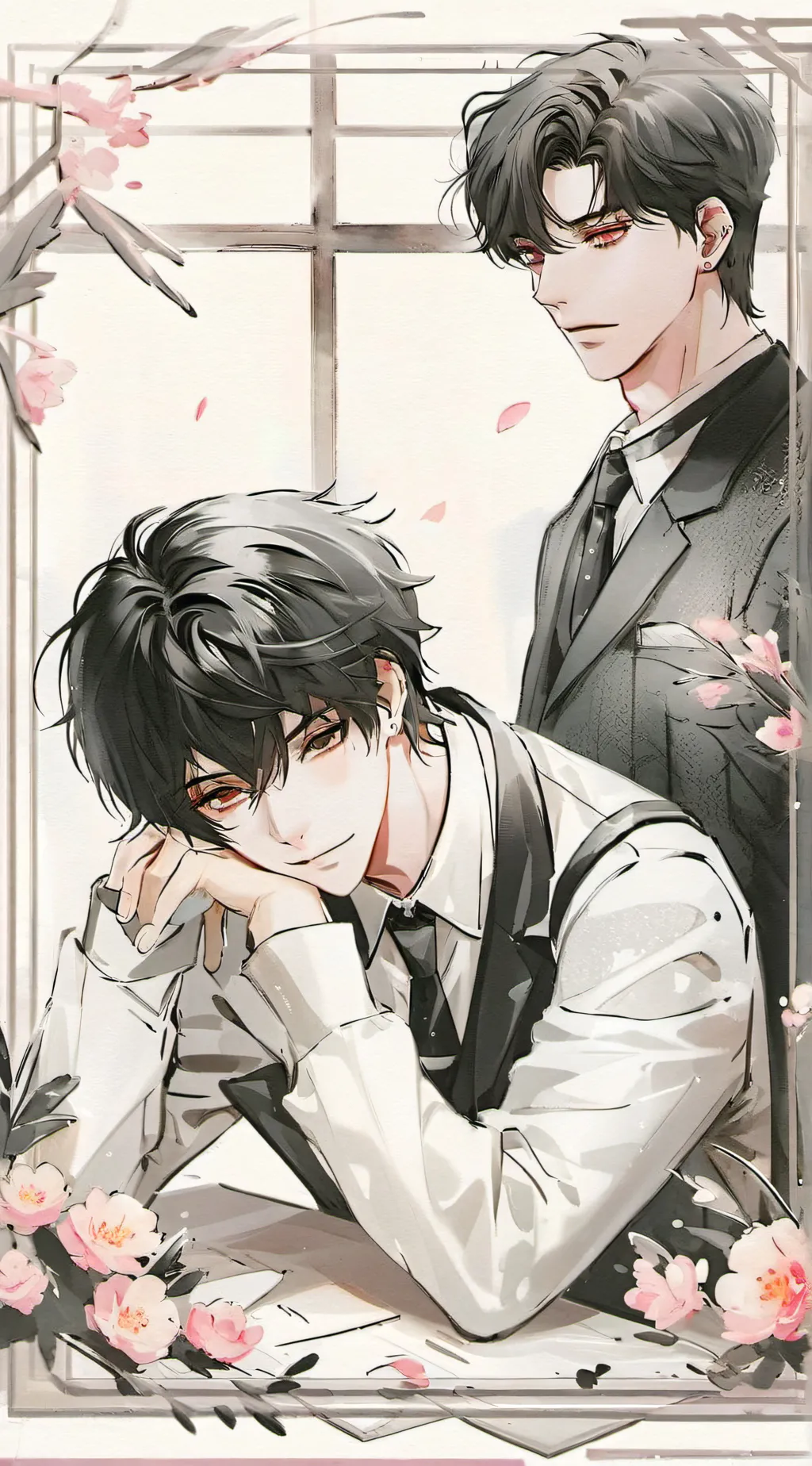 ai character: boyfriend  background