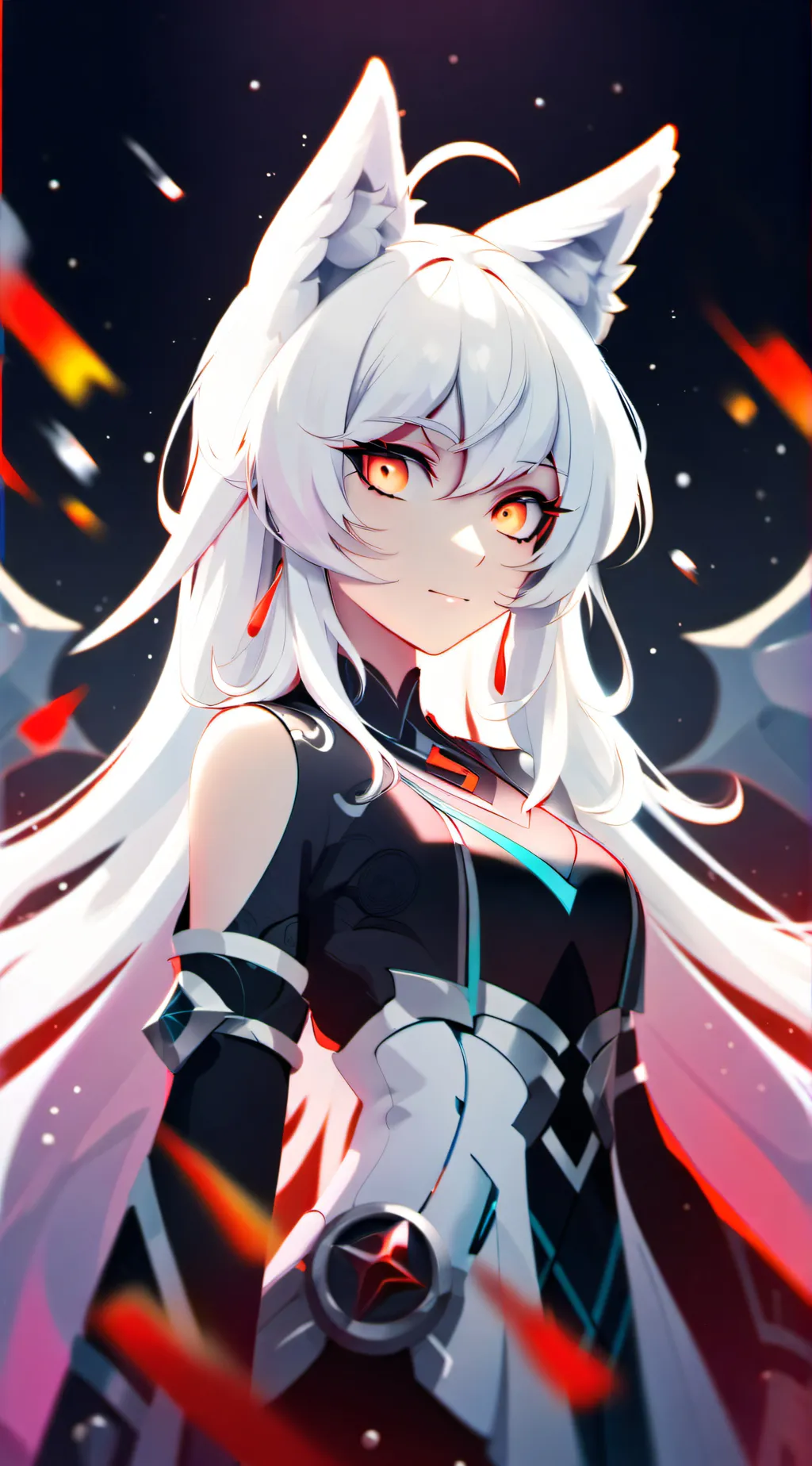 ai character: Luna  background