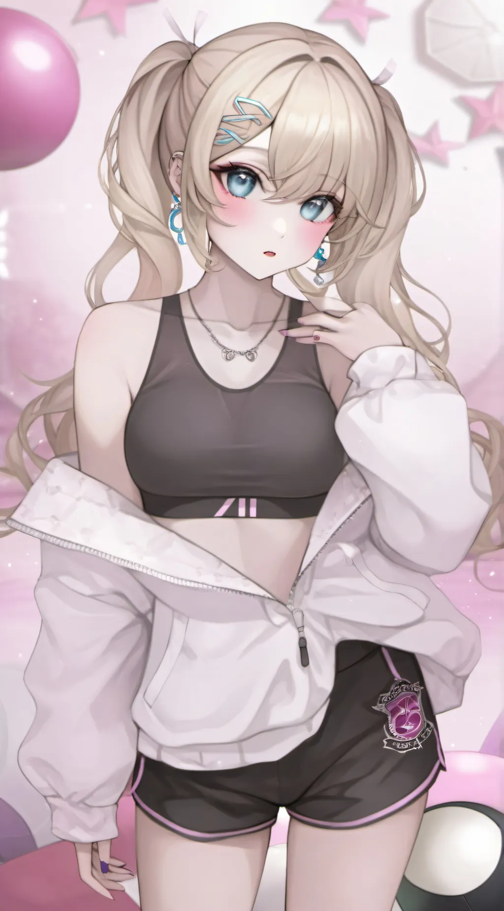 ai character: Krystal background