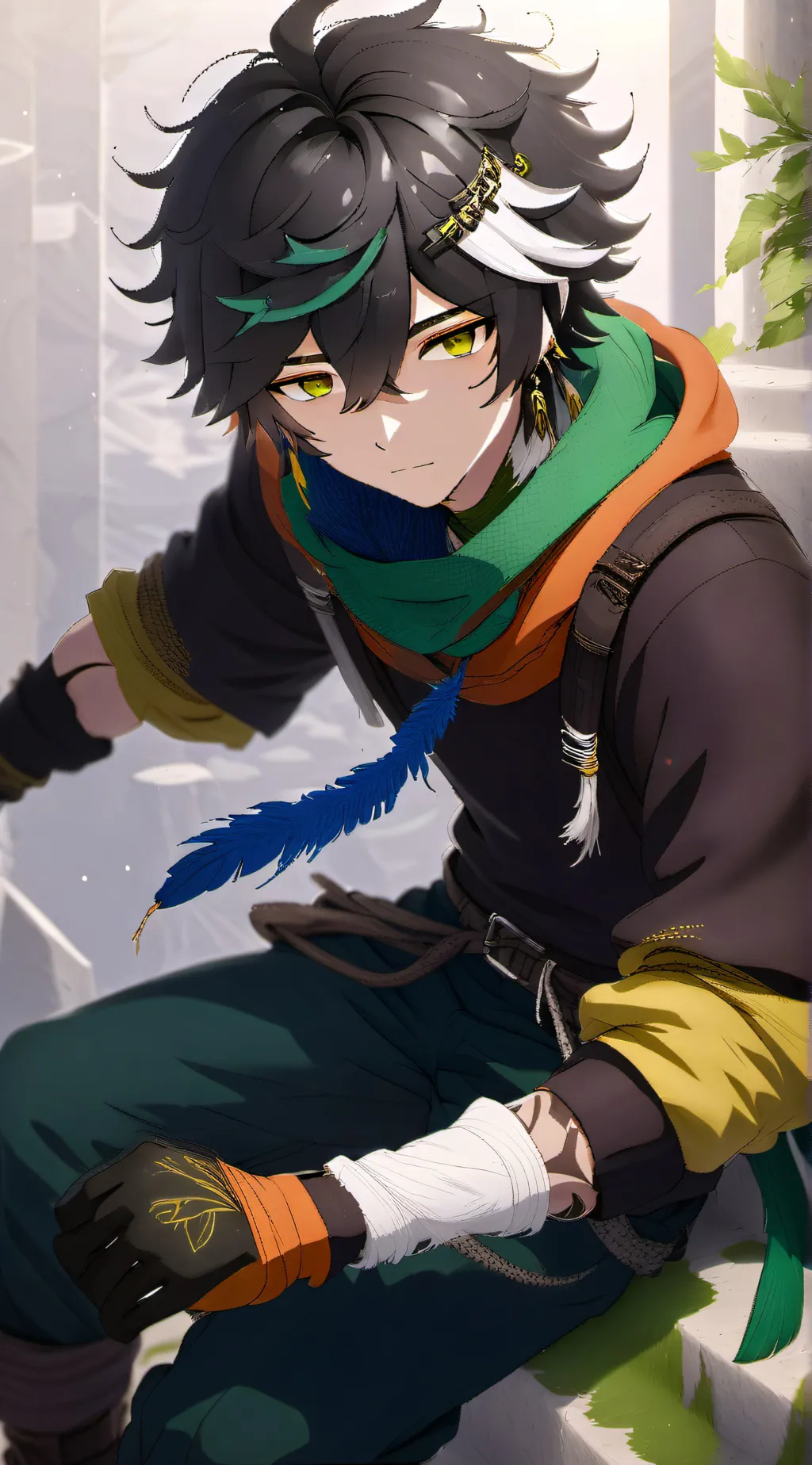 ai character: Kinich background