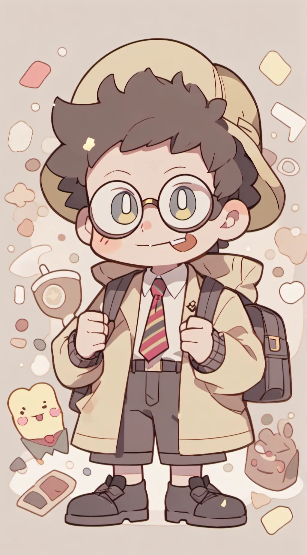 ai character: SpongeBobXsquidwar background