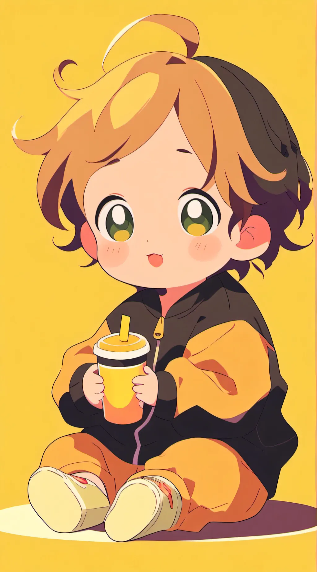 ai character: Joy background