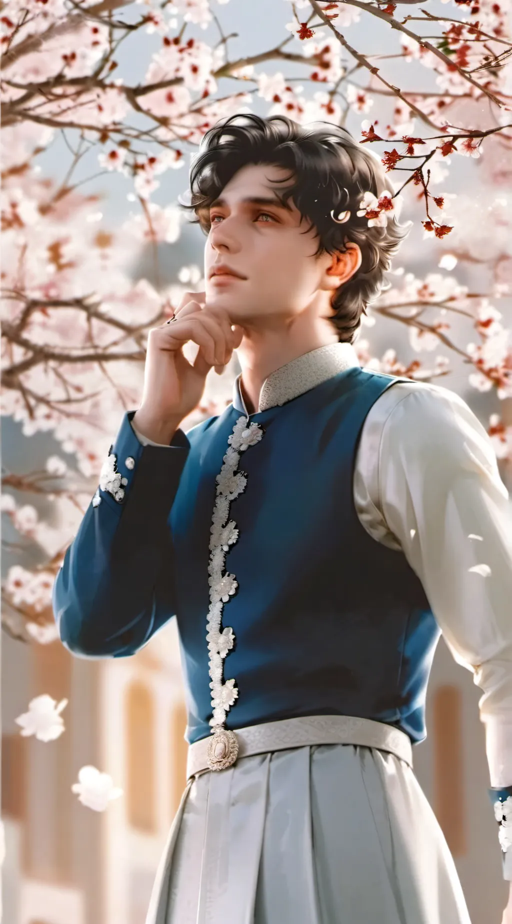 ai character: Elliott  background