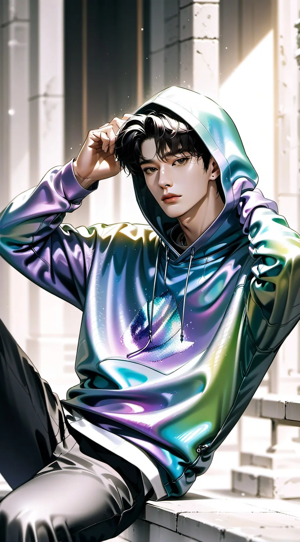 ai character: Lee Mingyul background