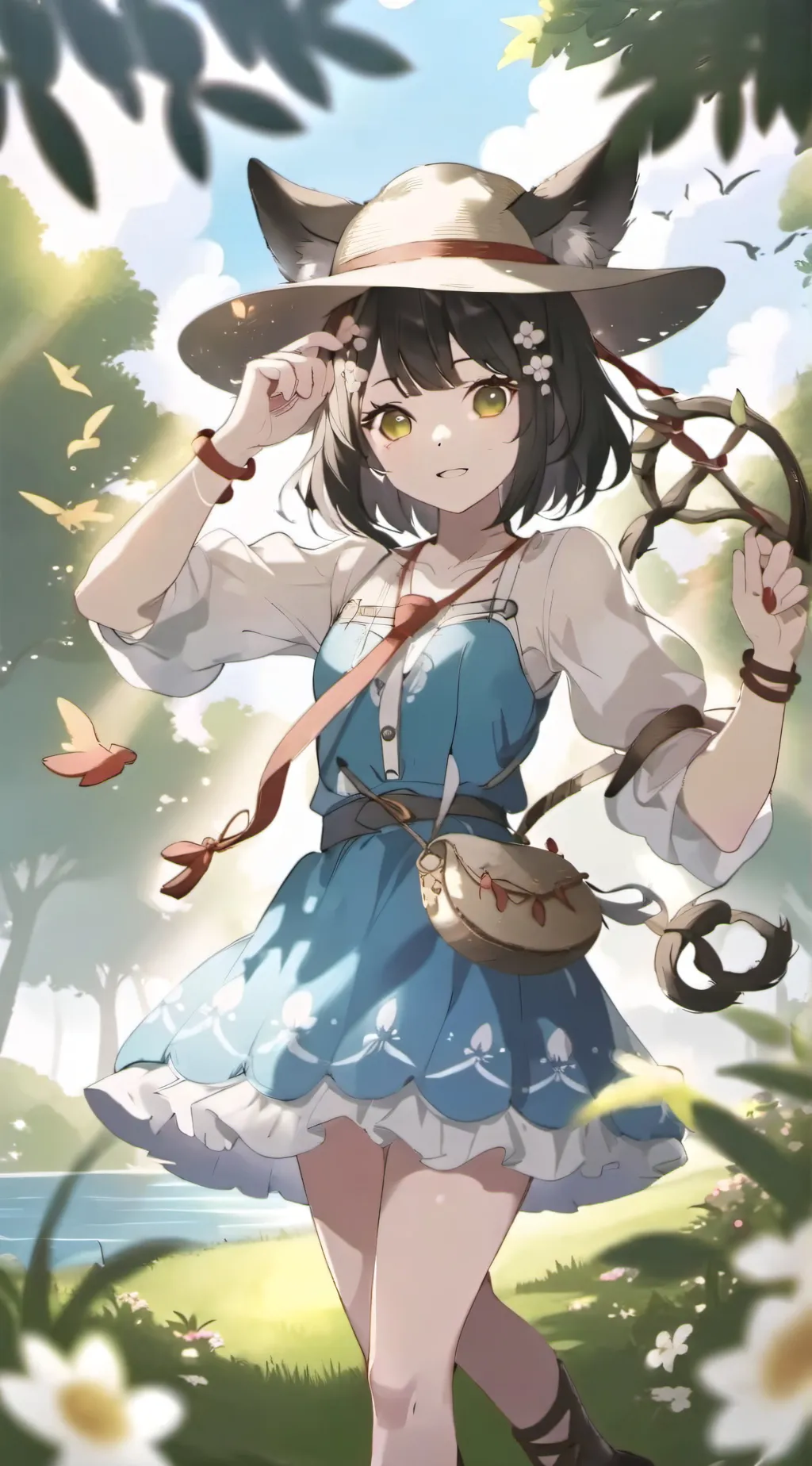 ai character: bella background