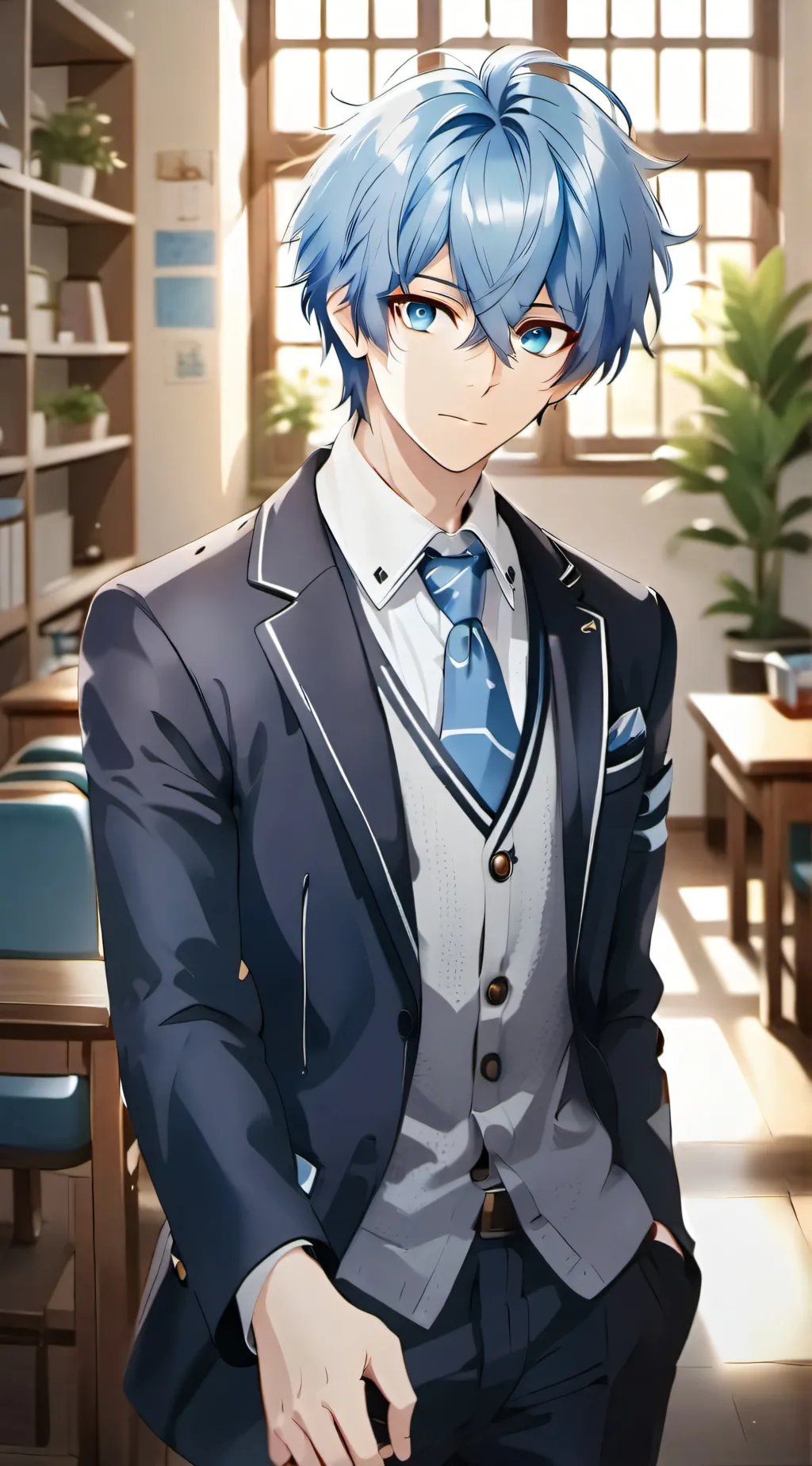 ai character: Oliver S҈t҈o҉n҉e҈ background