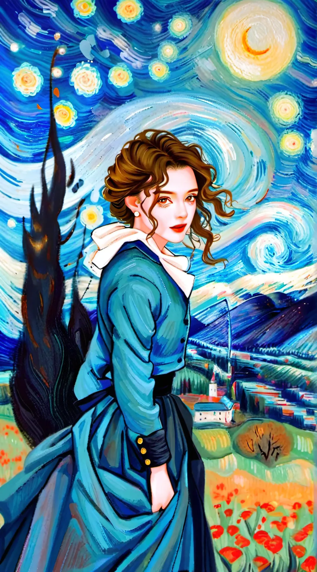 ai character: ellie background