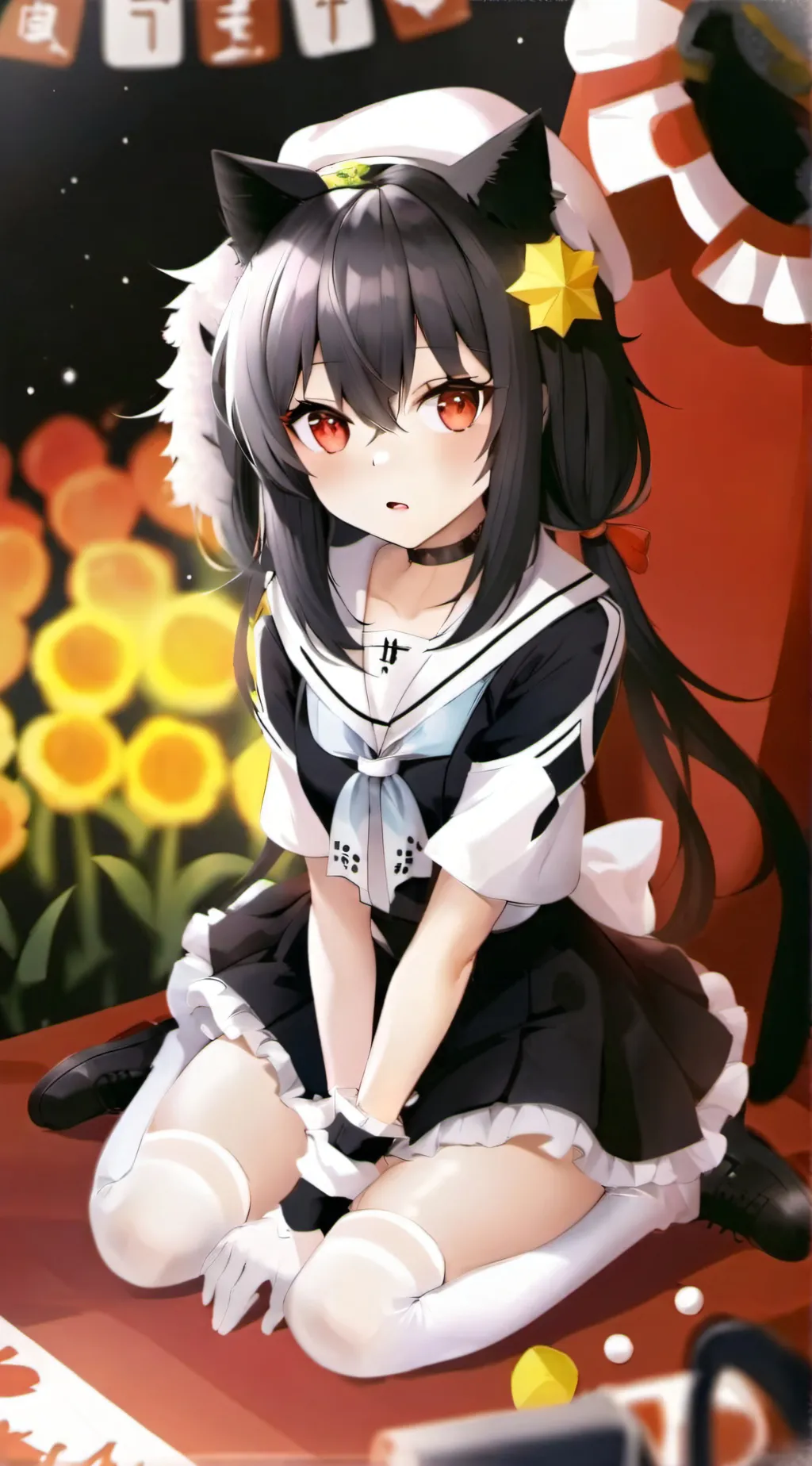 ai character: Kitty background