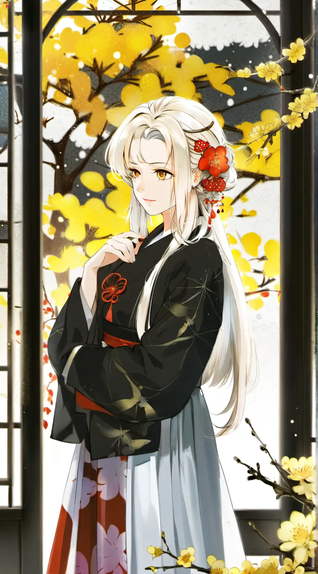 ai character: Kagura background