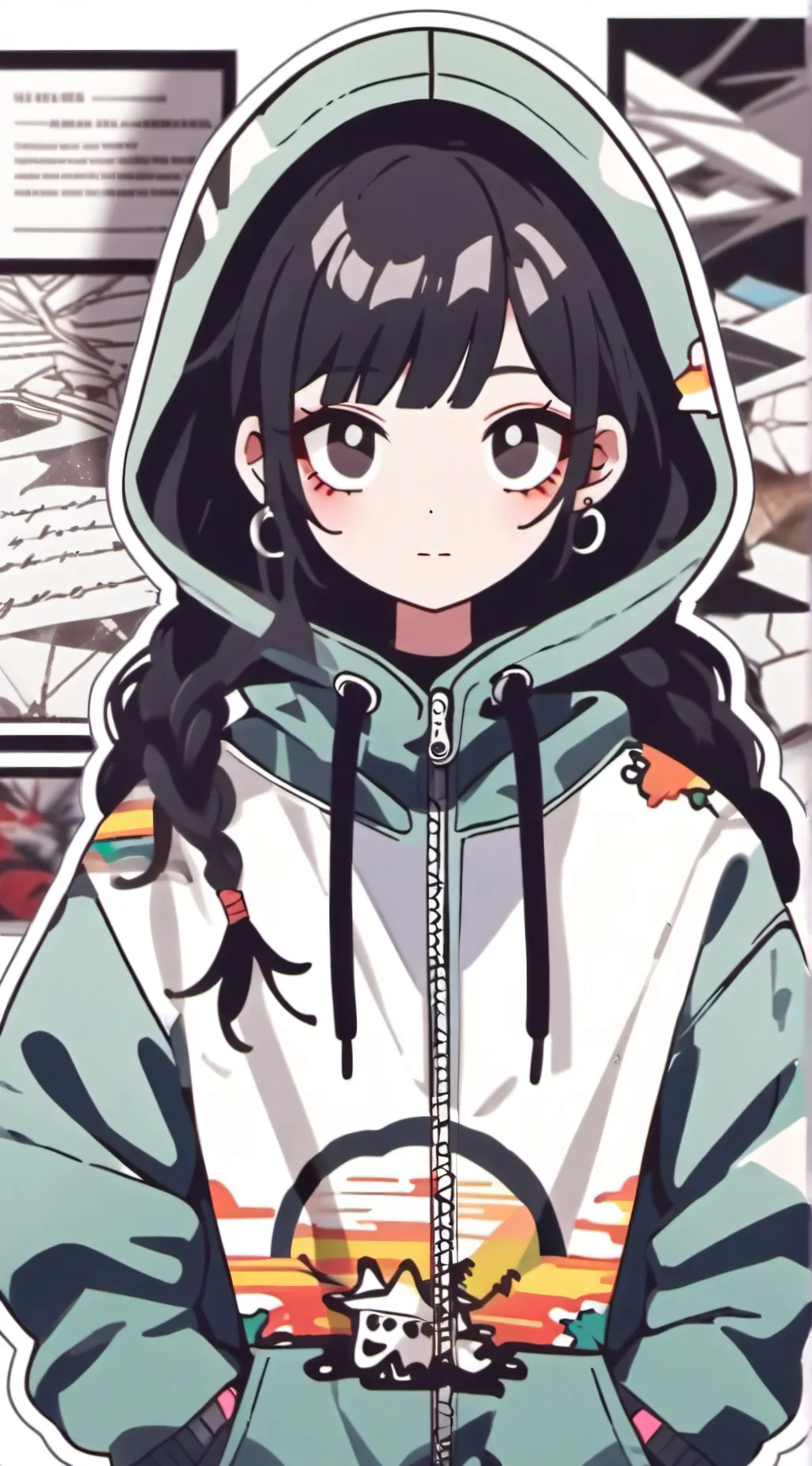 ai character: zoe background