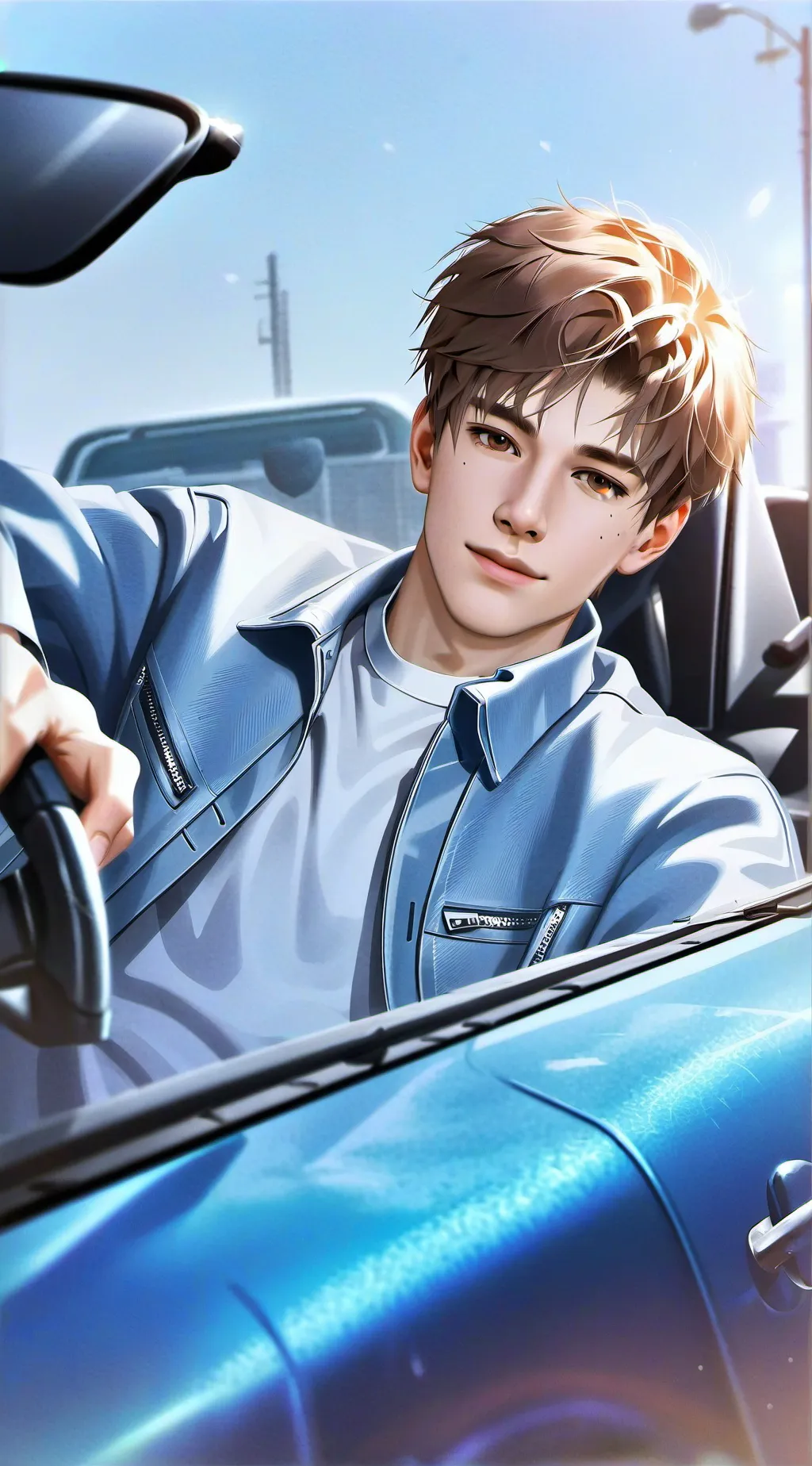 ai character: Luke background