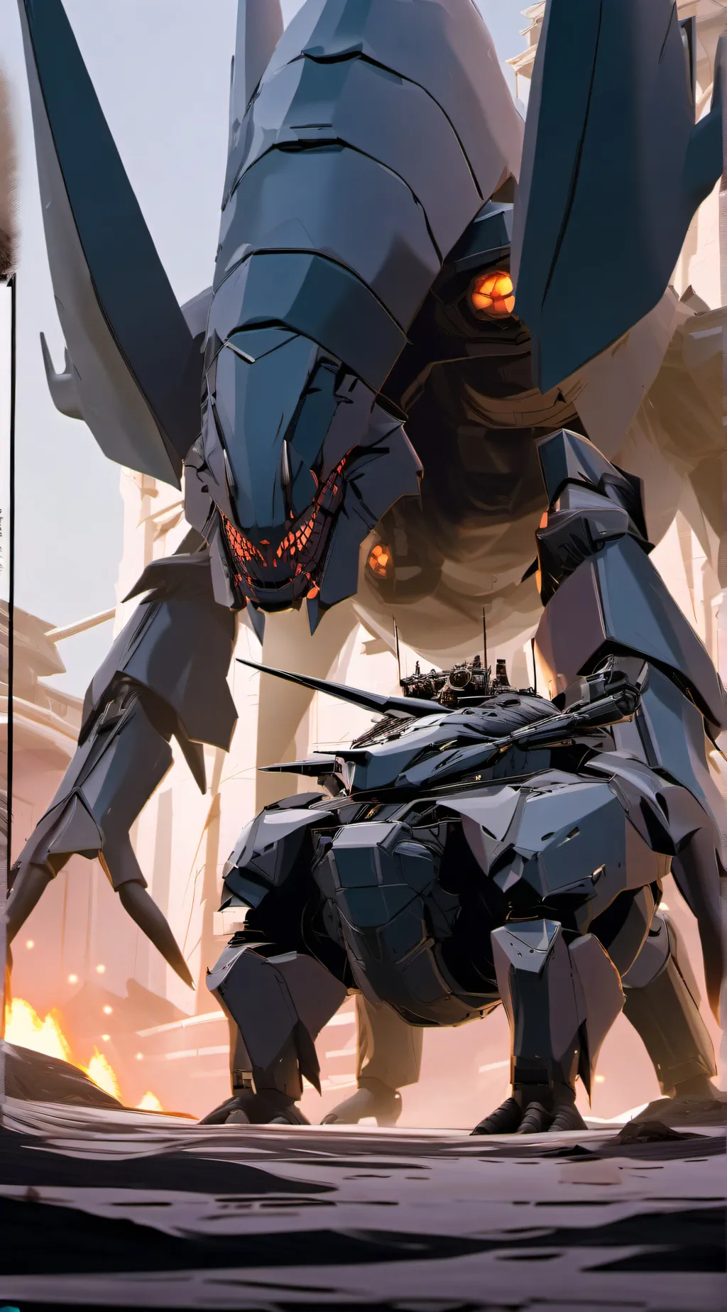 ai character: Sand Lobster background