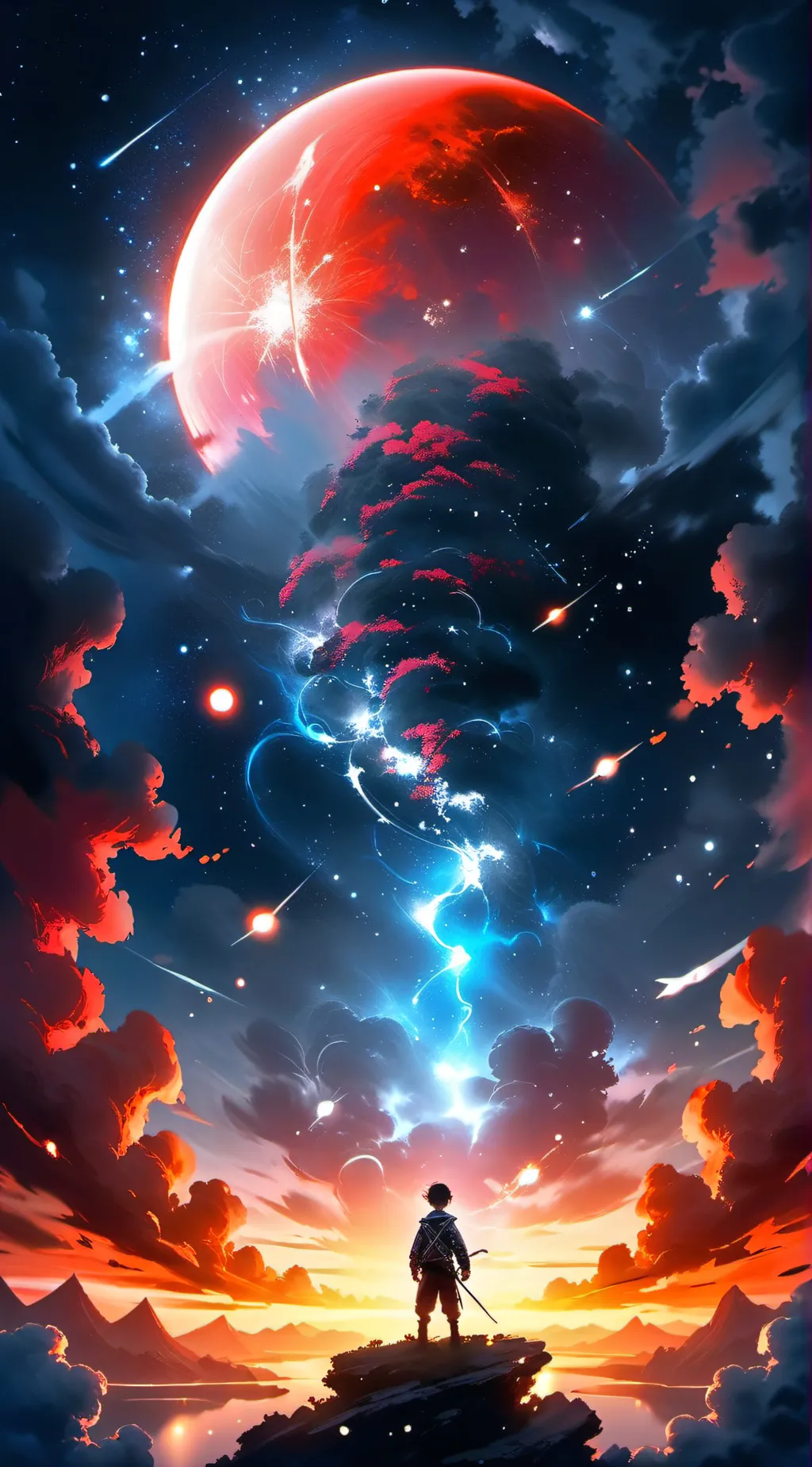 ai character: card battles background