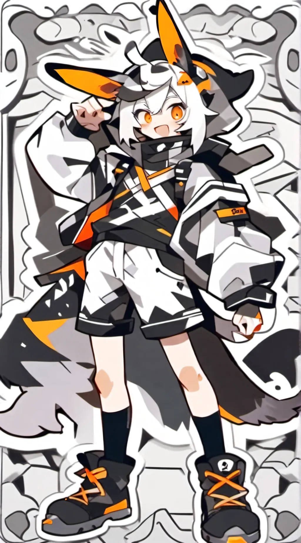 ai character: Oliver  background