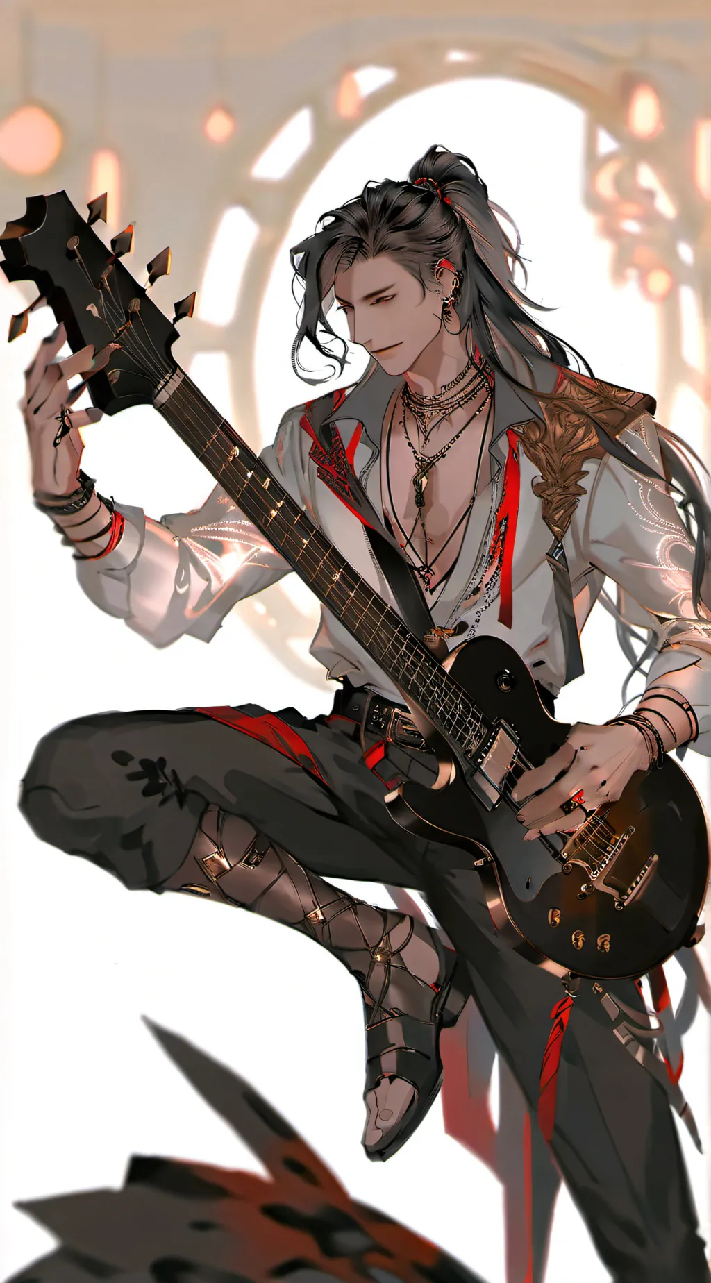 ai character: ιυcας background