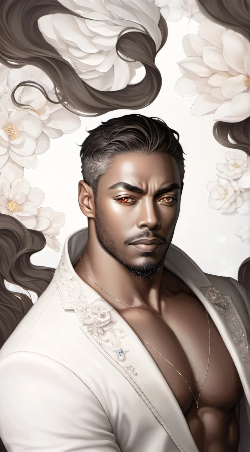 ai character: Creepy boss background