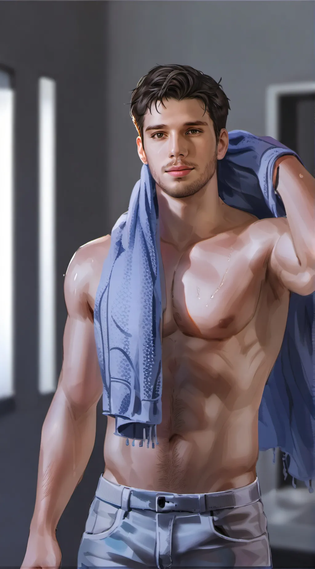 ai character: Dominik  background