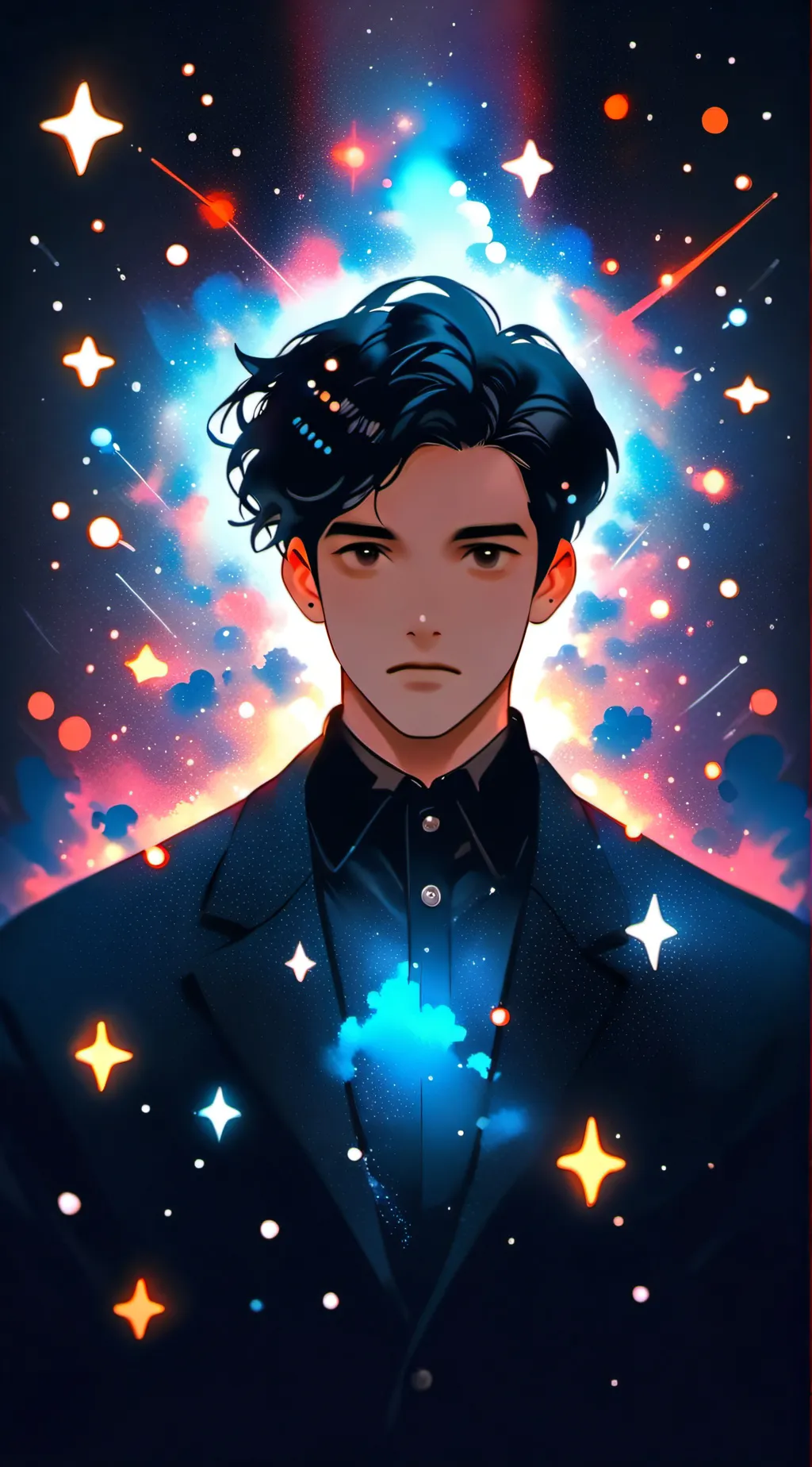 ai character: Adam  background