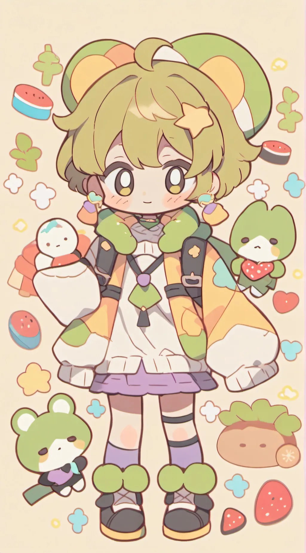 ai character: Edd x Matt background