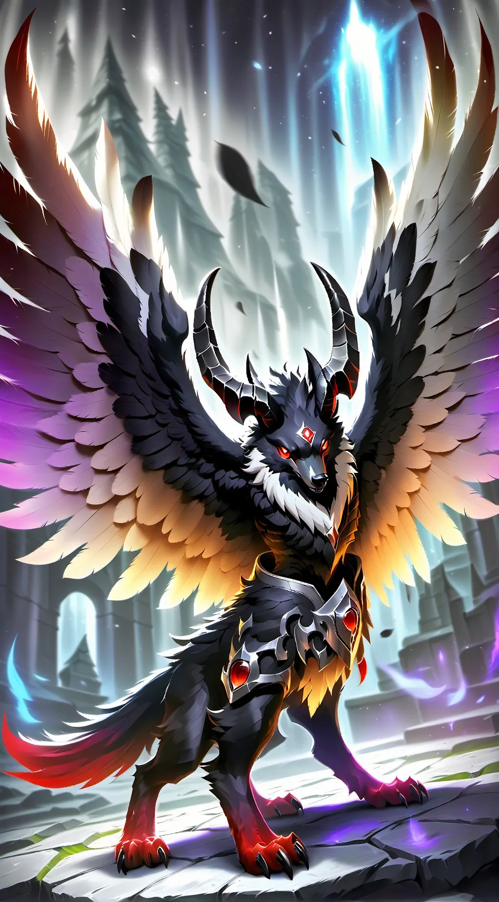 ai character: leona background