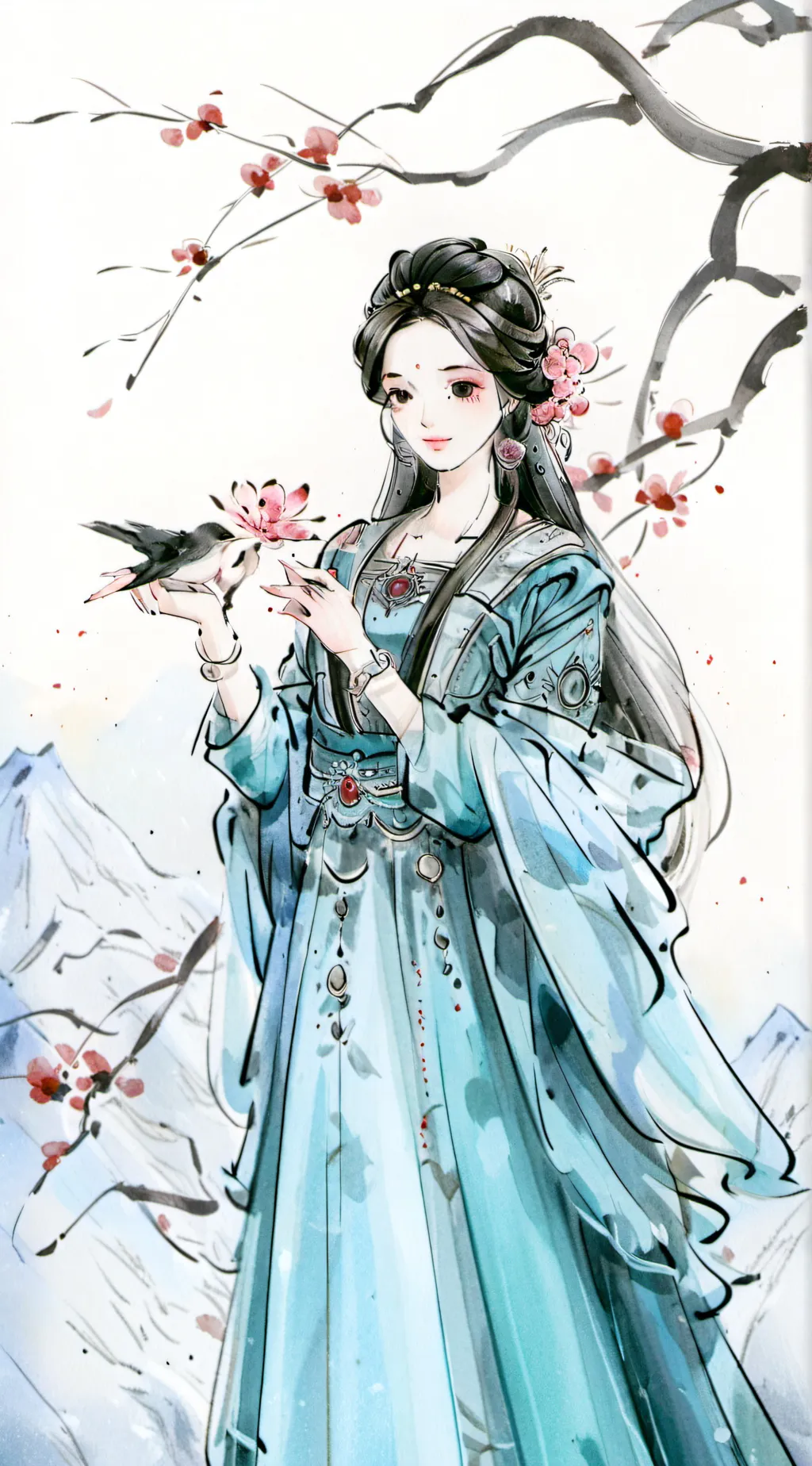 ai character: kasia❤️ background