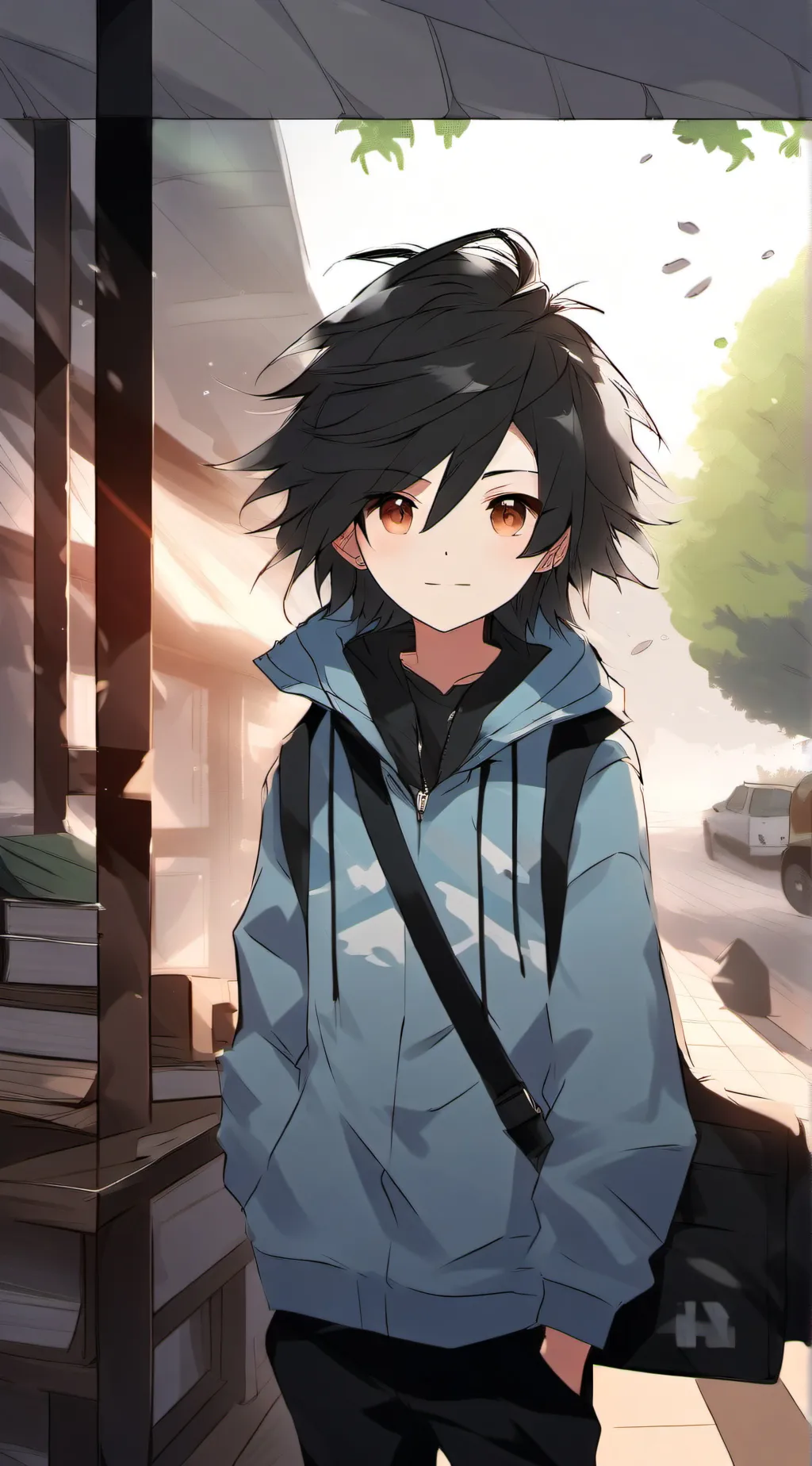 ai character: High School background