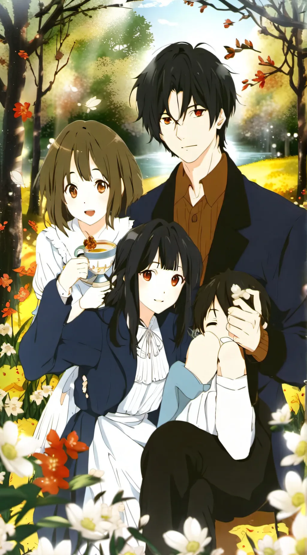 ai character: Family  background