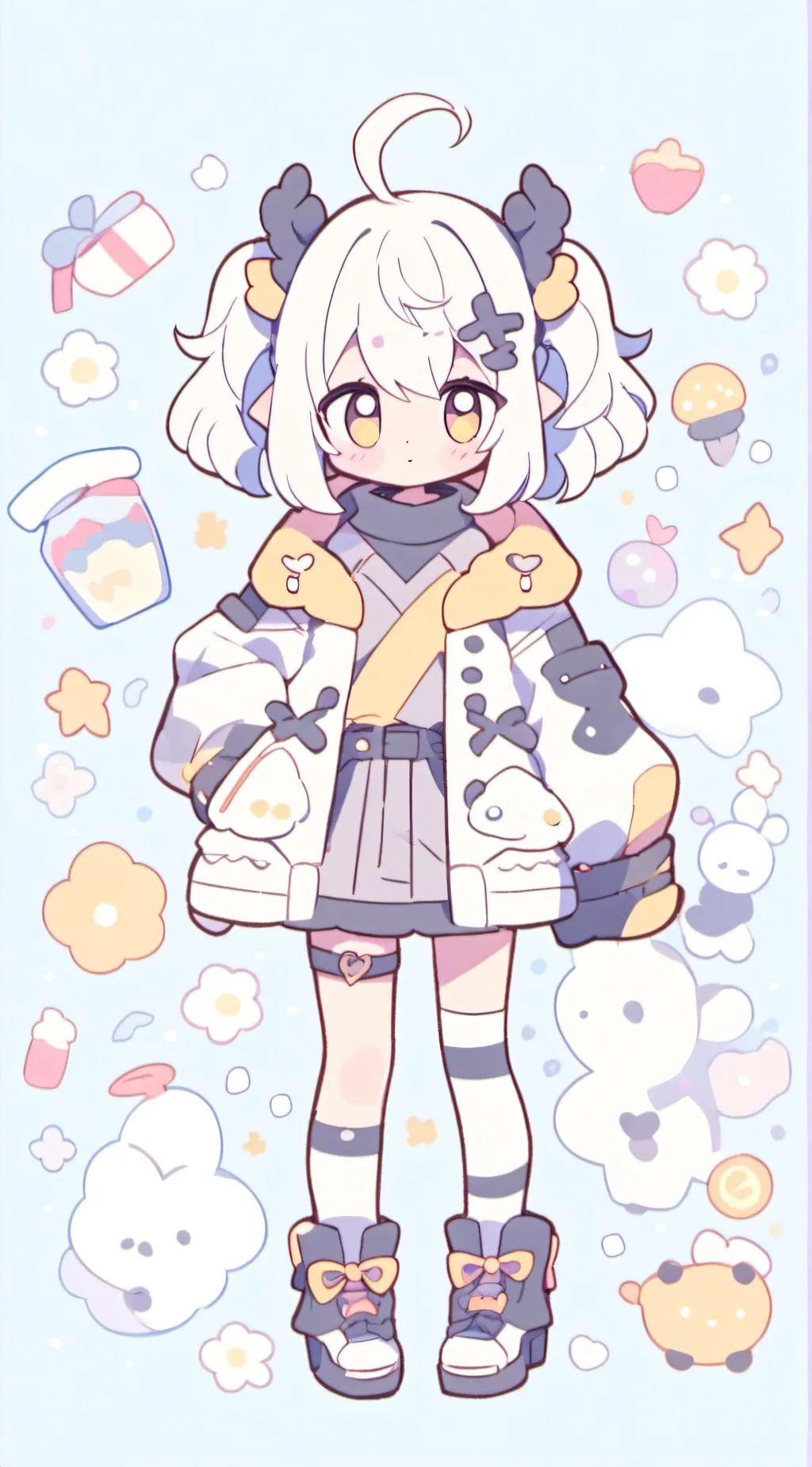 ai character: U background