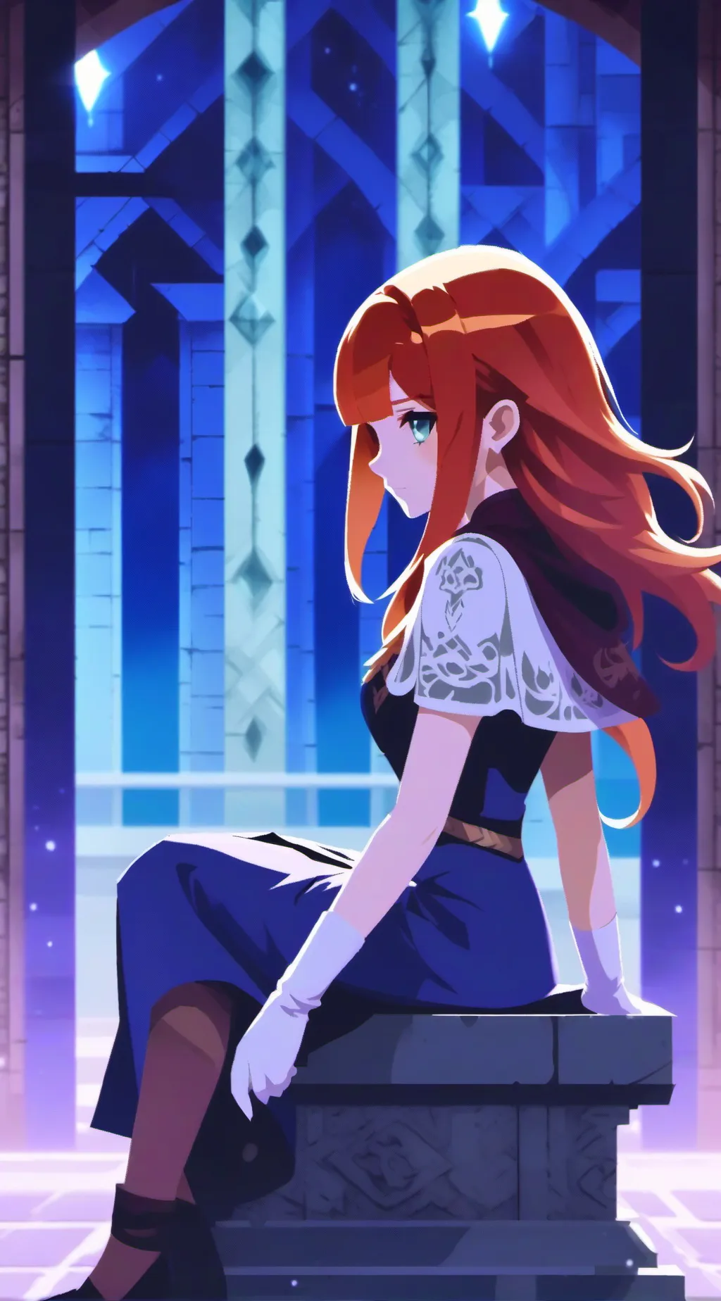 ai character: Ell background