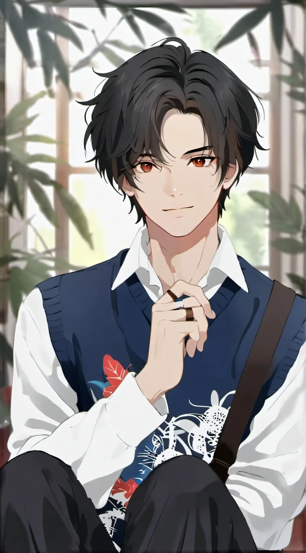 ai character: Thomas  background